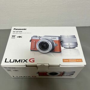 展示品 メーカー保証有 LUMIX GF10 ダブルレンズキット DC-GF10W-D（オレンジ）