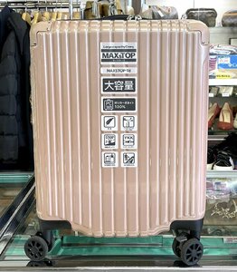  beautiful goods A.L.I Carry case MAXSTOP-18 pink series machine inside bring-your-own size TSA lock carry bag suitcase Asia luggage Mac Stop 