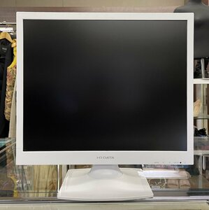 動作品 I-O DATA 19型スクエア液晶ディスプレイ LCD-AD192SEDSW ホワイト ADSパネル/フリッカーレス/ブルーリダクション アイオーデータ