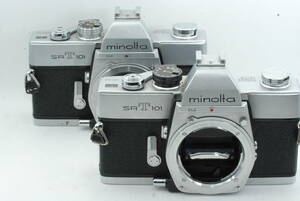 動作未確認 ☆１円スタート☆ MINOLTA ミノルタ SRT101 ２台 一眼レフ　23194