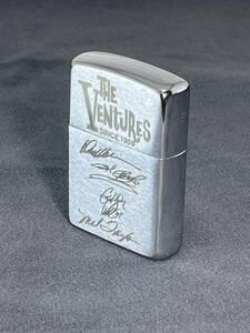 ZIPPO オイルライター ザ・ベンチャーズ のエッチング入り　zippo MADE IN U.S.A希少