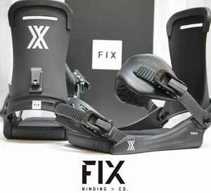 【新品】24 FIX YALE - BLACK - M 正規品 保証付 スノーボード バインディング