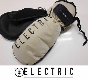 【新品】24 ELECTRIC MITTEN SNOW GLOVE - BEIGE - Mサイズ エレクトリック 正規品 ミトン グローブ スノーボード