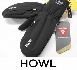 【新品】24 HOWL POCKET MITT - BLACK - Sサイズ 正規品 ハウル 本革 スノーボード ミトン グローブ