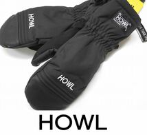 【新品】24 HOWL TEAM MITT - BLACK - XLサイズ 正規品 ハウル ミトン グローブ_画像1