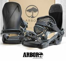 【新品】24 ARBOR SPRUCE - BLACK - M/L 正規品 保証付 スノーボード バインディング_画像1