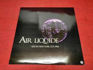 Air Liquide / Live In New York City. 1994 Rising High Records Rising * high analogue record LP 12 -inch Techno 