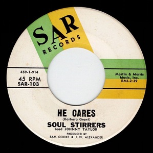 Soul Stirrers / He Cares ♪ Wade In The Water (Sar) 