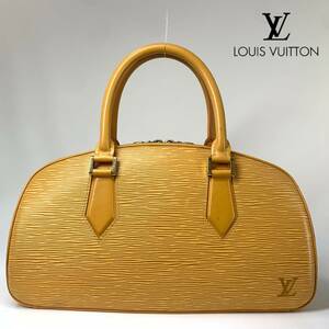 【極美品】LOUIS VUITTON ルイヴィトン エピ ハンドバッグ ルイヴィトンエピ　タッシリイエロー　ジャスミン　 ミニボストンバッグ