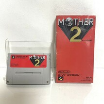 【Y441】MOTHER2/マザー2/ギーグの逆襲/スーパーファミコン/箱付/SFC/ネコポス可/動作確認済_画像1