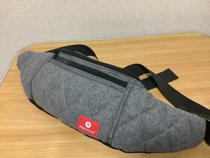  beautiful goods Marmot Marmot waist bag Cross body bag quilting gray | black free shipping 