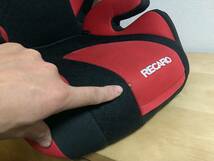 RECARO レカロ　ジュニアシート　レッド／ブラック　メッシュ　送料無料_画像7