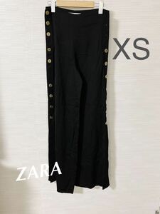 ZARA新品未使用品 パンツ ブラック ズボン レディースサイズXS 68
