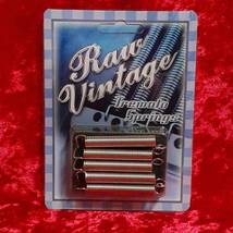 超美品 Raw Vintage Tremolo Springs トレモロスプリング ストラトキャスター フェンダー fender ロウ・ビンテージ_画像1