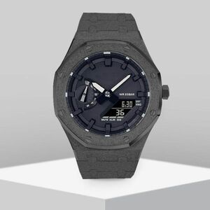 GSHOCK GA2100 カシオーク フロステッド加工 カスタム用パーツ ブラック GA-2100 GA-2110 GA-B2100カスタム　Ｂ