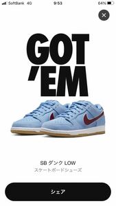 Nike SB Dunk Low Pro Phillies/Valor Blue and Team Maroon ナイキ SB ダンク ロー フィリーズ 27.5