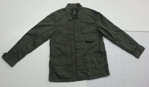 ALPHA INDUSTRIES アルファ ファティーグジャケット カーキ TA1120-119 size:L囗T巛