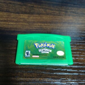 ポケモン リーフグリーン GBA ゲームボーイアドバンス ソフト ポケットモンスター 海外版 