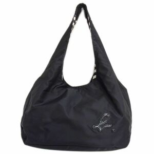 定価3万円以上●agnes b. アニエスベー マザーズバッグ ペアレンツ BAG ショルダー トート 3WAY メンズ レディース ブラック 1円スタート