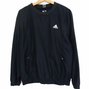 ☆adidas アディダス プルオーバージャケット スニード ゴルフ メンズ ゴルフウェア ブラック 1円スタート