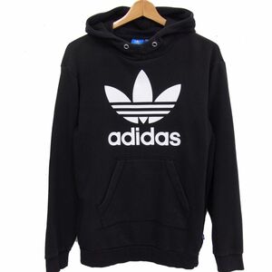 ☆adidas ORIGINALS アディダスオリジナルス トレフォイルフーディー プルオーバー パーカー メンズ トレーナー 1円スタート