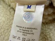 リバーシブル◇Franklin&Marshall ジップ パーカジャケット ボア/ナイロン ジャンパー ロゴプリント メンズ 1円スタート_画像8