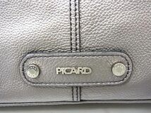 ☆PICARD ピカード レザーショルダーバッグ 肩掛け 2WAY ハンドバッグ ドイツ製 斜め掛け 本革 1円スタート_画像8