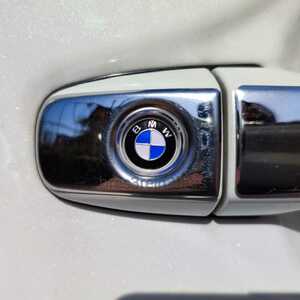 BMW アルミ製(3D)鍵穴ステッカー エンブレム キーレス専用 鍵穴カバー■MPerformance MSport MPower E46 E60 E90 F10 F20 F30 X12345678