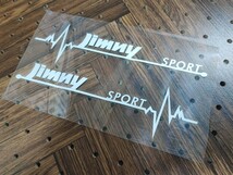 ジムニー SPORT ステッカー サイドウィンドウ 2P■スズキ Jimny JB23 JB33 JB43 JB64 JB74 JA11 JA12 JA22 SJ30 シエラ_画像8