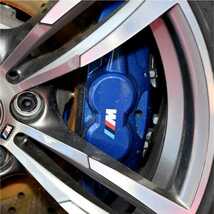 BMW(M)ブレーキキャリパー ワイパー ステッカー【ホワイト】6P■Msport MPerformance MPower E46 E60 E90 F10 F20 F30 X12345678 ALPINA_画像5