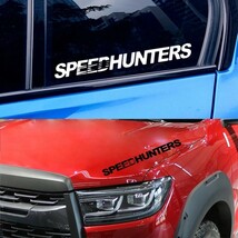 スピードハンターズ 大型ステッカー【マットゴールド】SPEED HUNTERS イベント カスタム JDM 痛者 ドレスアップデカール_画像5