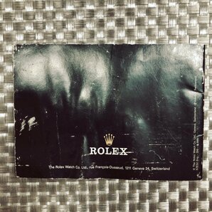 【現状品/インボイス登録店/KU】ROLEX ロレックス オイスターパーペチュアル 冊子のみ MZ1113の画像5