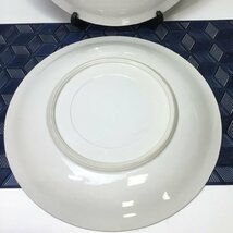 【現状保管品/インボイス登録店/CSH】有田 有田焼 皿 風景 宝舟 大皿 プレート 和食器 和皿 盛り皿 陶器 縁起物 2枚セット HA1115_画像6