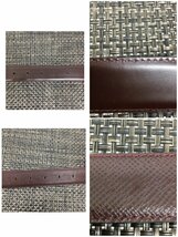 【中古品/インボイス登録店/TO】ルイヴィトン LOUIS VUITTON ベルト サンチュール クラシック タイガ M6843 44/110 RS1030/003_画像8