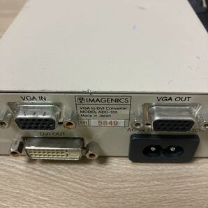 IMAGENICS イメージニクス ADC-165 VGA to DVI Converter アナログRGB入力、DVI出力変換器 コンバータの画像4