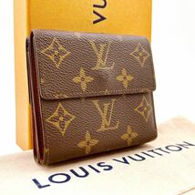 【A231111】★美品★LOUIS VUITTON ルイヴィトン モノグラム ポルトモネ ビエ カルトクレディ 三つ折り 財布 ウォレット M61652/SP0923_画像2