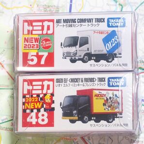 トミカ　いすゞ　エルフ　2台セット　新車シール付き