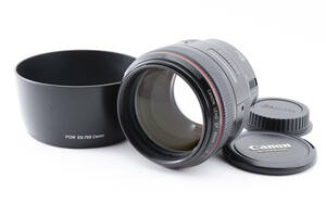 フード付 ★極上品★ Canon キヤノン EF 85mm F1.2L USM 単焦点レンズ フルサイズ対応 (3501)