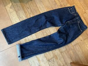 LEVI'S VINTAGE 復刻 リジット リンス 米国製 リーバイス・プレミアム 505 W28 L32 セルビッチ 赤耳 チェーンステッチ USA 復刻 検索）XX