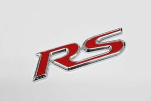 RSエンブレム AUDI トヨタ フィット シビック N-ONE ジェイド クラウン ムーヴ ケイマン スカイライン レーシング スポーツ RACING SPORTS