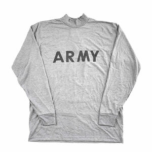 米軍実物US ARMY IPFUトレーニング ロングスリーブTシャツ【L】デッドストック米軍LARGEロンT新品リフレクタープリント長袖ミリタリー