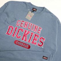 ★ディッキーズ Dickies 定番 新品 メンズ 保温 暖かい 裏フリース 長袖 スウェット トレーナー Mサイズ[24782505-64-M]一 二 壱★QWER★_画像1