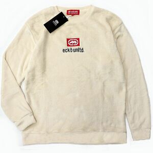 ★エコーアンリミテッド Ecko Unltd 新品 メンズ 暖かい ボア フリース スウェット 長袖シャツ トレーナー [ECM22117S-22-M]一 三 壱★QWER