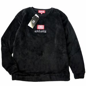 ★エコーアンリミテッド Ecko Unltd 新品 メンズ 暖かい ボア フリース スウェット 長袖シャツ トレーナー [ECM22117S-19-M]一 三 壱★QWER