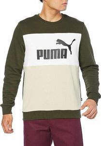 ★プーマ PUMA 新品 定番 ビッグロゴ カジュアル レギュラーフィット スウェット トレーナー シャツ XXLサイズ[849561641N-XXL]三 零★QWER