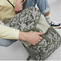 ★プーマ PUMA 新品 収納力◎ ロゴ カジュアル スタイル バックパック リュックサック デイバッグ BAG 鞄 かばん [079524-02] 六★QWER★_画像6