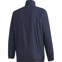 ★アディダス adidas 新品 メンズ 裏起毛 マストハブ 3ストライプス トレーニング ウインド ジャケット 紺 [GE0407-L] 二 弐★QWER★_画像4