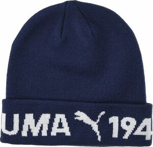 ●送料390円可能商品 PUMA GOLF プーマ ゴルフ CAT 新品 メンズ 防寒 保温 ニットキャップ ニット帽 ビーニー 紺[024625021N]七★QWER★