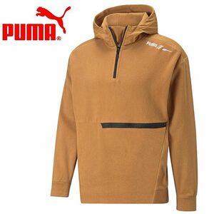 ★プーマ PUMA 新品 メンズ ボア フリース ハーフジップ プルオーバー パーカー ジャケット XXLサイズ[672405-74-XXL] 二 零★QWER★