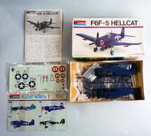 ★☆【定形外OK】未組立!モノグラム/バンダイ 1/48 F6F-5 ヘルキャット~希少?1976年製!古キット!!~内袋未開封品【同梱可】[FJ24A07]☆★_画像5